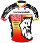 Maglia della African Wildlife Safaris Cycling Team