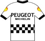 Maglia della Peugeot - Shell - Michelin