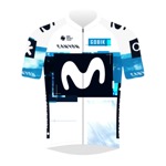 Maglia della Movistar Team