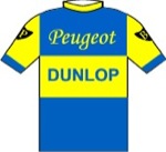 Maglia della Peugeot - BP - Dunlop