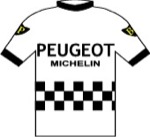 Maglia della Peugeot - BP - Michelin